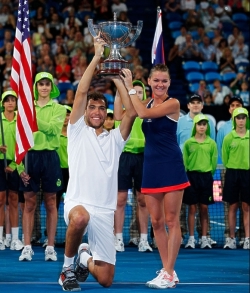 Hopman Cup 2015 - Jerzy Janowicz i Agnieszka Radwańska